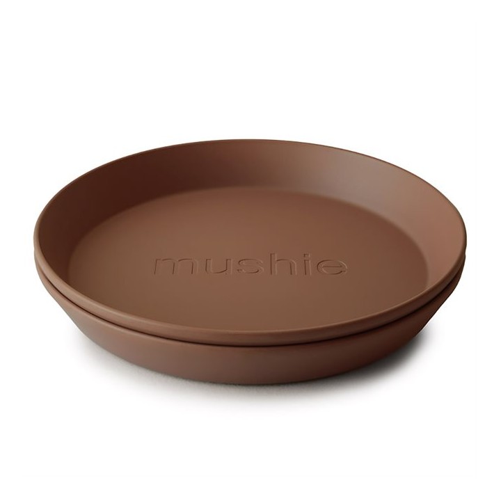 Set de 2 assiettes rondes