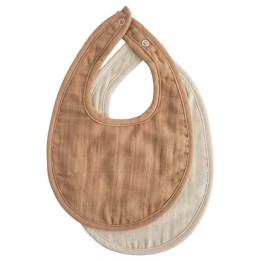 Bavoir en mousseline (lot de 2)