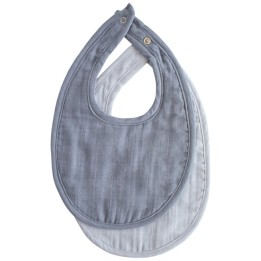 Bavoir en mousseline (lot de 2)