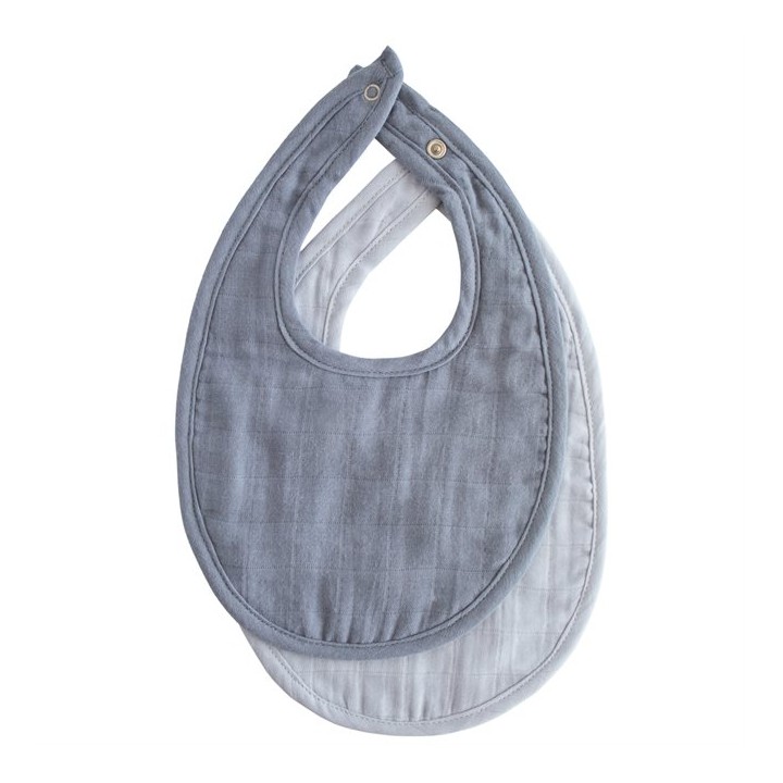 Bavoir en mousseline (lot de 2)