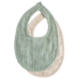 Bavoir en mousseline (lot de 2)