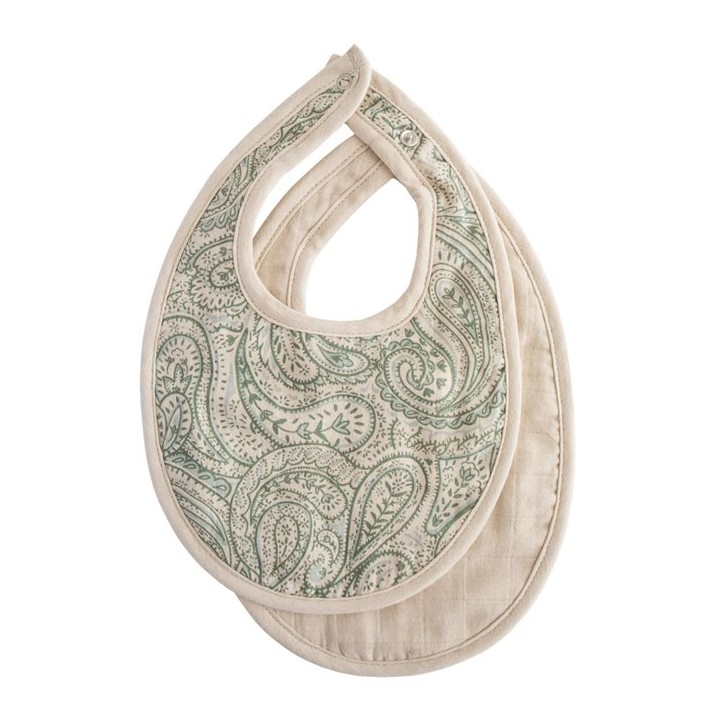 Bavoir en mousseline (lot de 2)