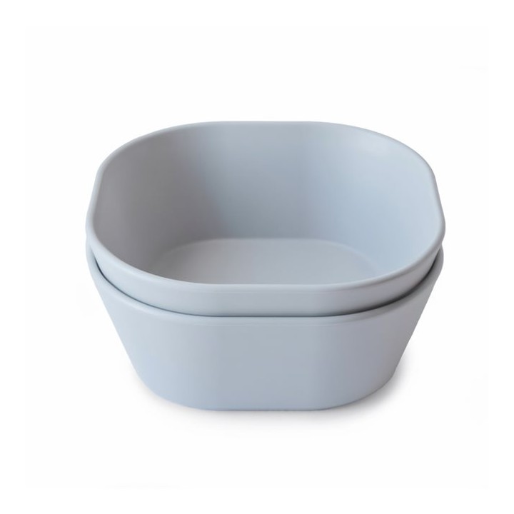 Set de 2 bols carrés