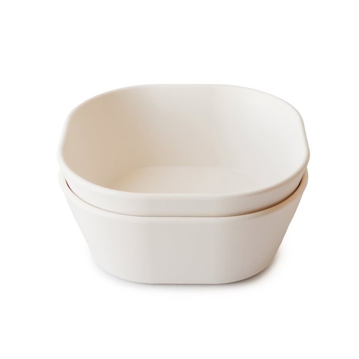 Set de 2 bols carrés