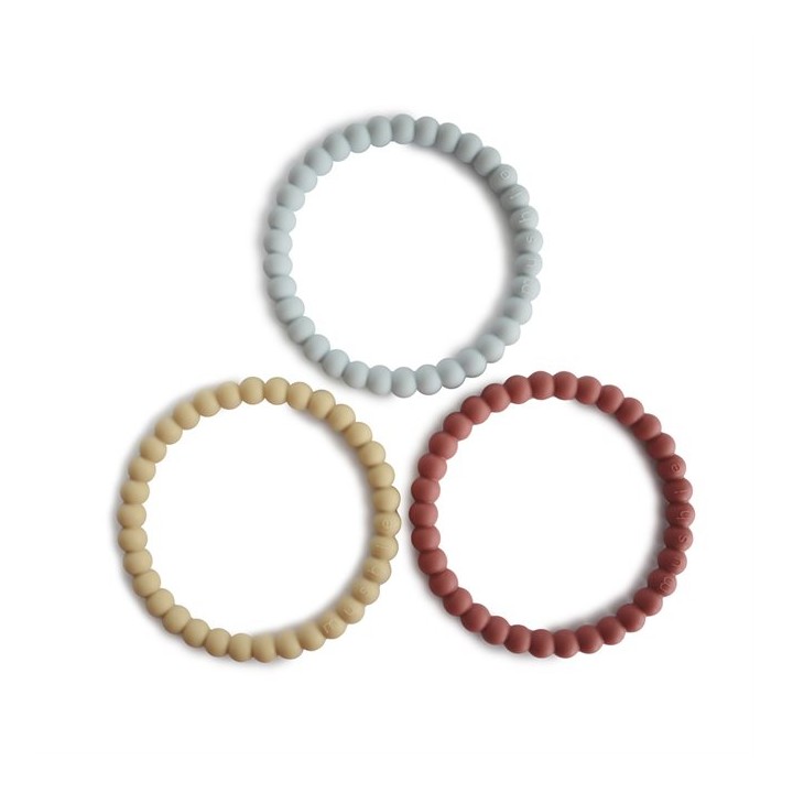Set de 3 bracelets de dentition