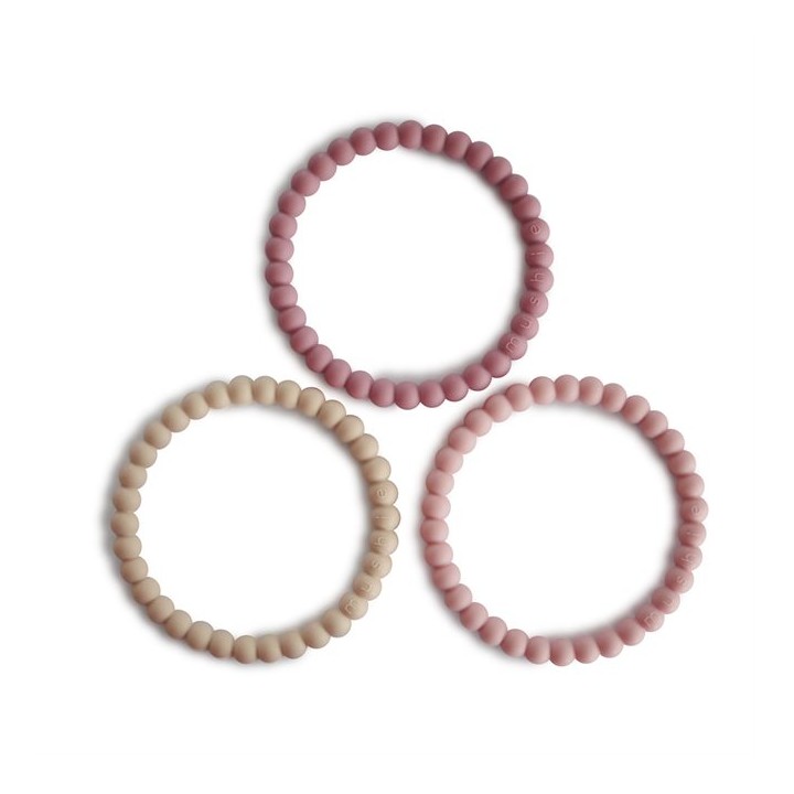 Set de 3 bracelets de dentition