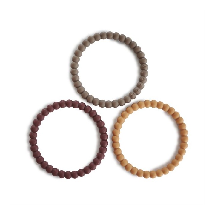 Set de 3 bracelets de dentition