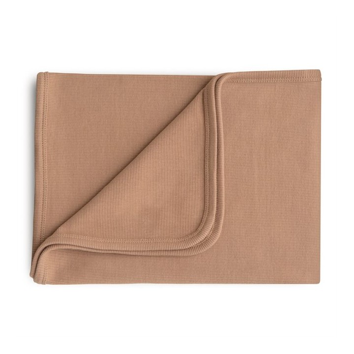 Couverture bébé côtelée