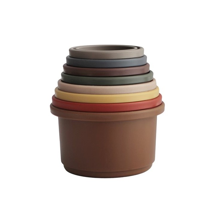 Set de pots gigognes à empiler