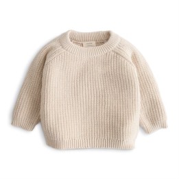 Pull en grosse maille 6-9 mois
