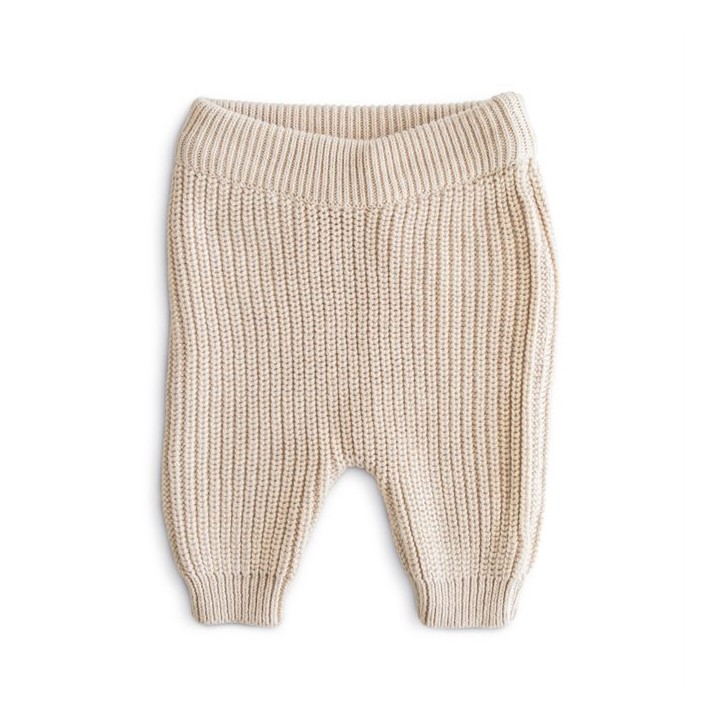 Pantalon en grosse maille 6-9 mois