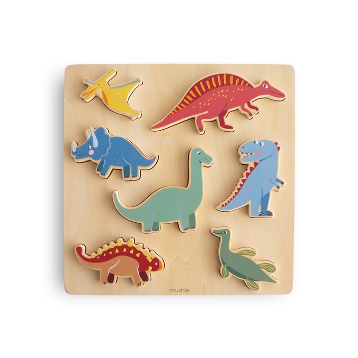Puzzle en bois Dinosaures