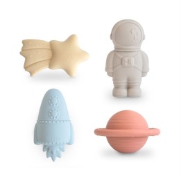 Set de jeu pour le bain Espace (lot de 4)