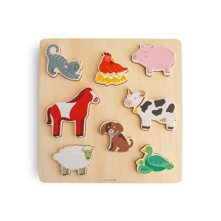 Puzzle en bois Ferme