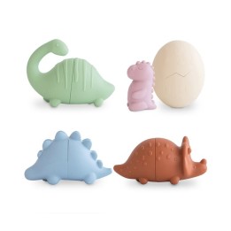 Set de jeu pour le bain Dino (lot de 5)