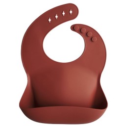 Bavoir en silicone