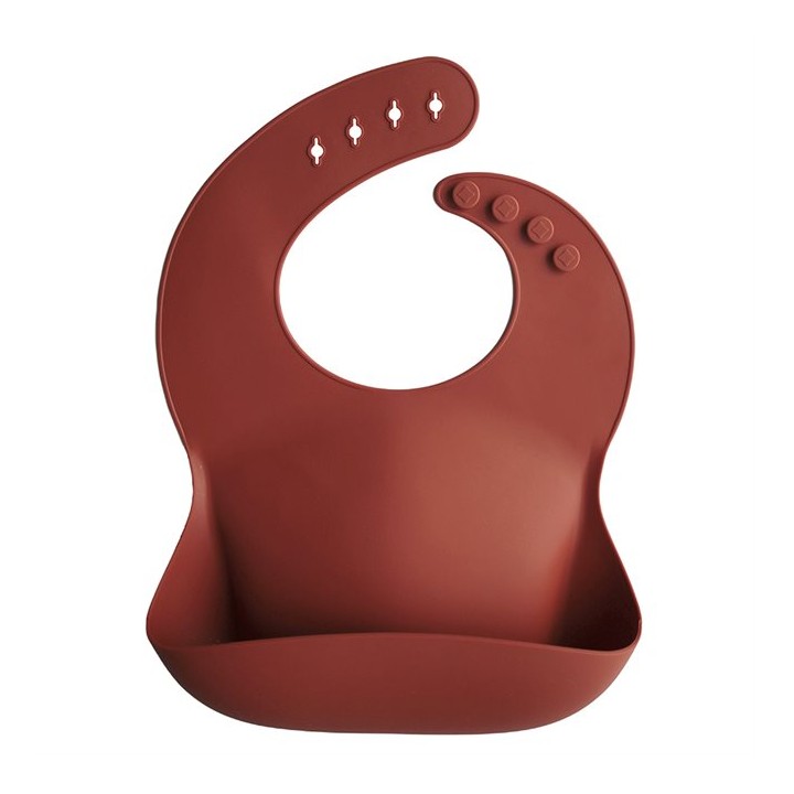 Bavoir en silicone