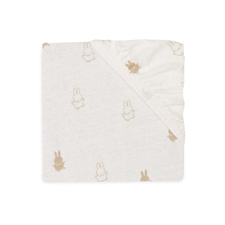 Drap-housse Jersey Happy Miffy en coton pour bébé – Jollein