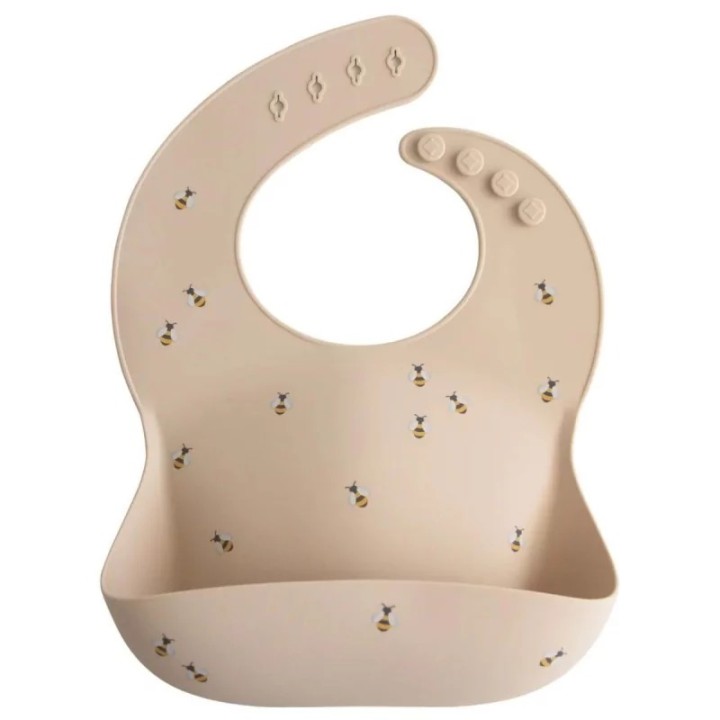 Bavoir en silicone