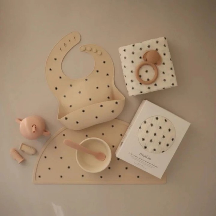 Bavoir en silicone