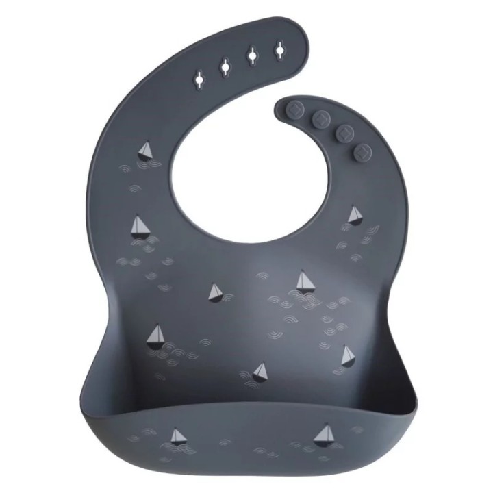 Bavoir en silicone
