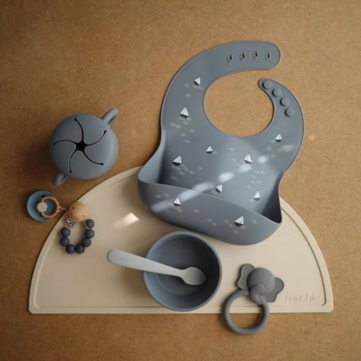 Bavoir en silicone