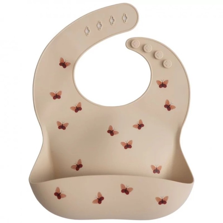 Bavoir en silicone