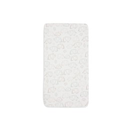 Drap-housse Jersey Elephant Tales en coton pour bébé – Jollein
