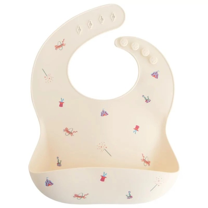 Bavoir en silicone