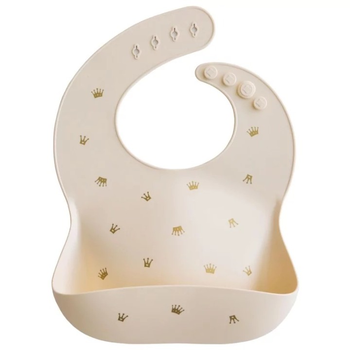 Bavoir en silicone