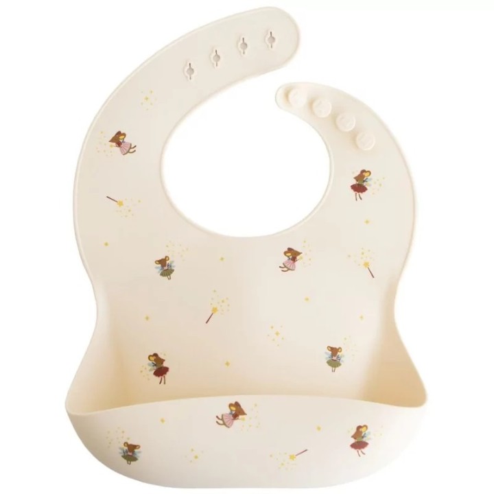 Bavoir en silicone