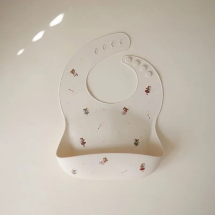 Bavoir en silicone