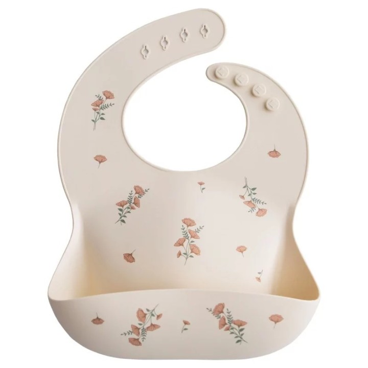 Bavoir en silicone