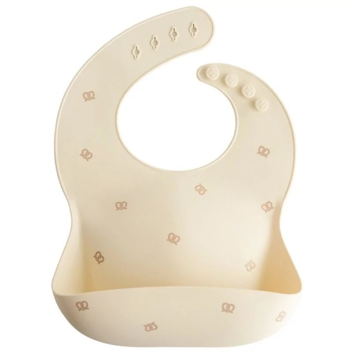 Bavoir en silicone