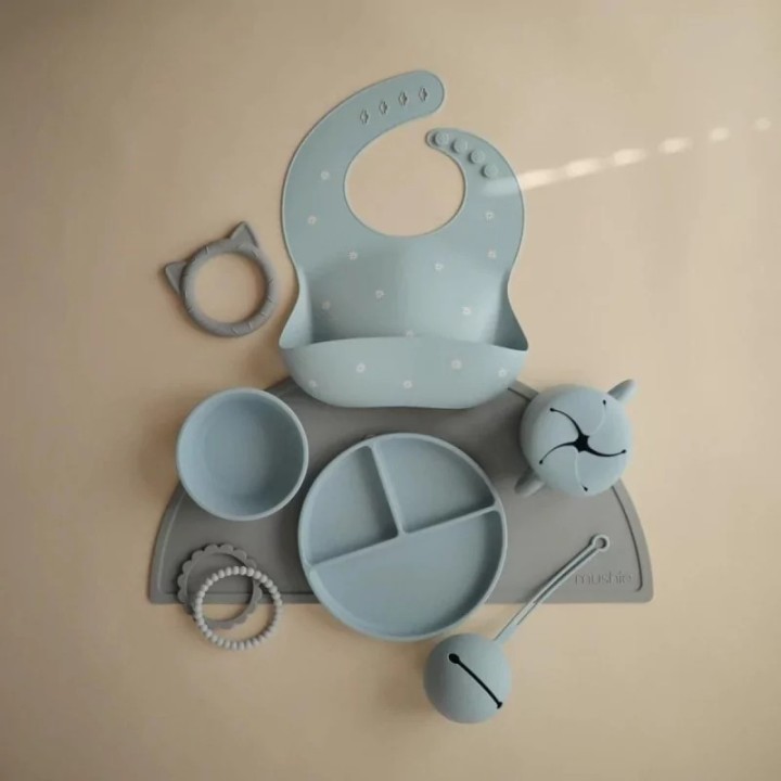 Bavoir en silicone