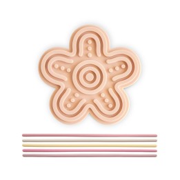 Jouet sensoriel en silicone - Pétale