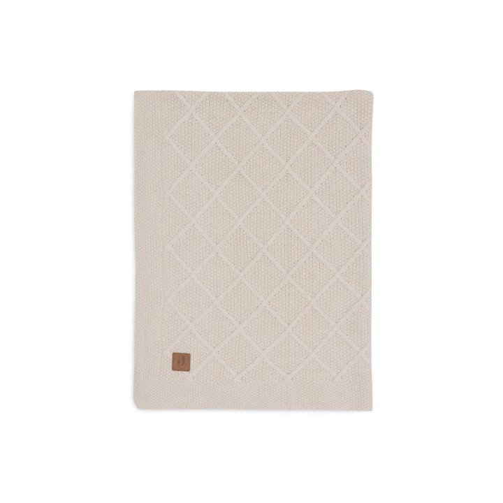 Couverture Check Knit en coton pour bébé – Jollein