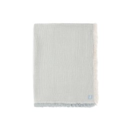 Couverture Gaze De Coton Fringe Stripe – Jollein