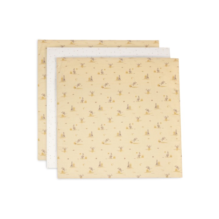 Lange Gaze de Coton Kangaroots pour bébé – Jollein