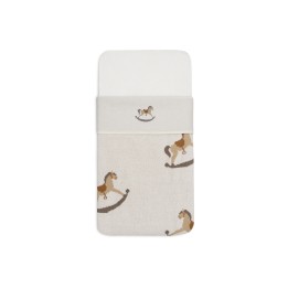 Drap Berceau Nostalgic Ride en coton pour bébé – Jollein