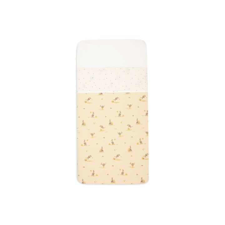 Drap Kangaroots & Dusty Dot en coton pour bébé – Jollein