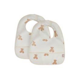 Bavoir Imperméable Teddy Bear en polyester pour bébé – Jollein