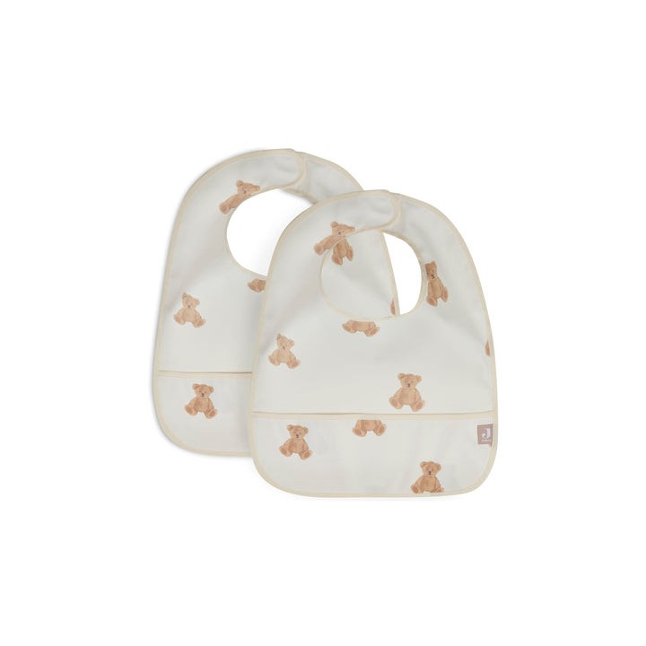 Bavoir Imperméable Teddy Bear en polyester pour bébé – Jollein