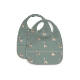 Bavoir Imperméable Jungle Jambo en polyester pour bébé – Jollein