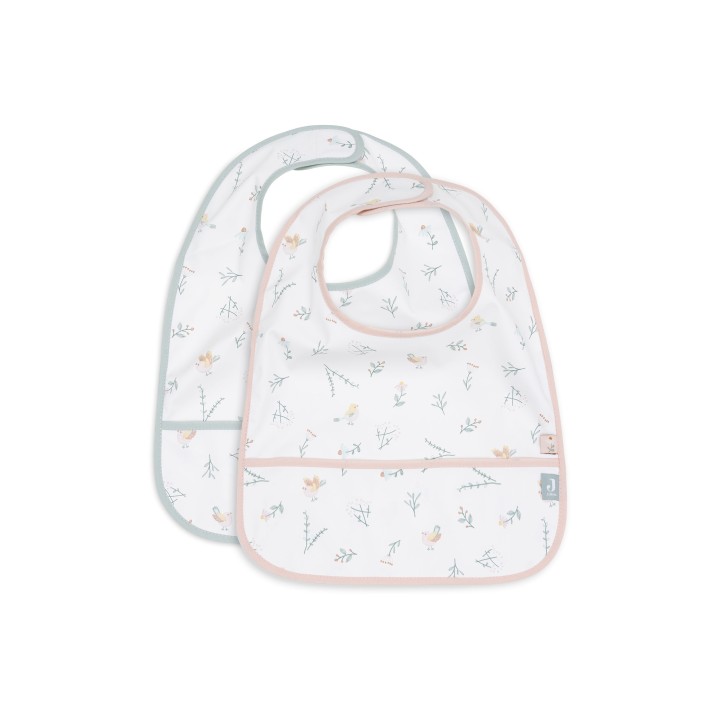 Bavoir Imperméable Lovely Birds en polyester pour bébé – Jollein
