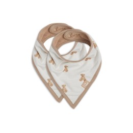 Bavoir Bandana Teddy Bear GOTS pour bébé – Jollein