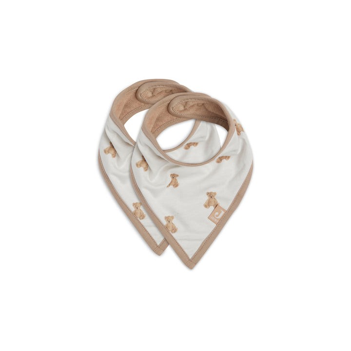Bavoir Bandana Teddy Bear GOTS pour bébé – Jollein