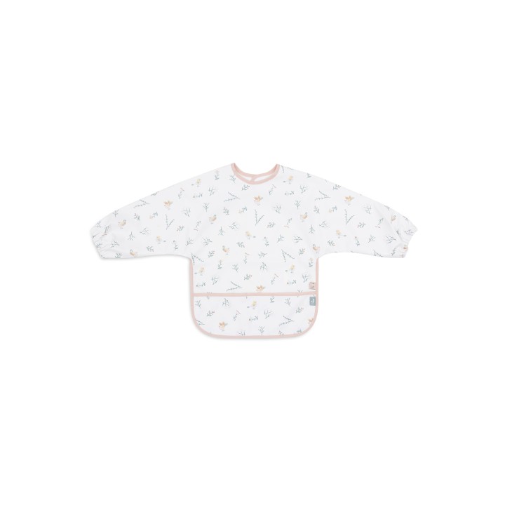 Bavoir à Manches Imperméable Lovely Birds – Jollein