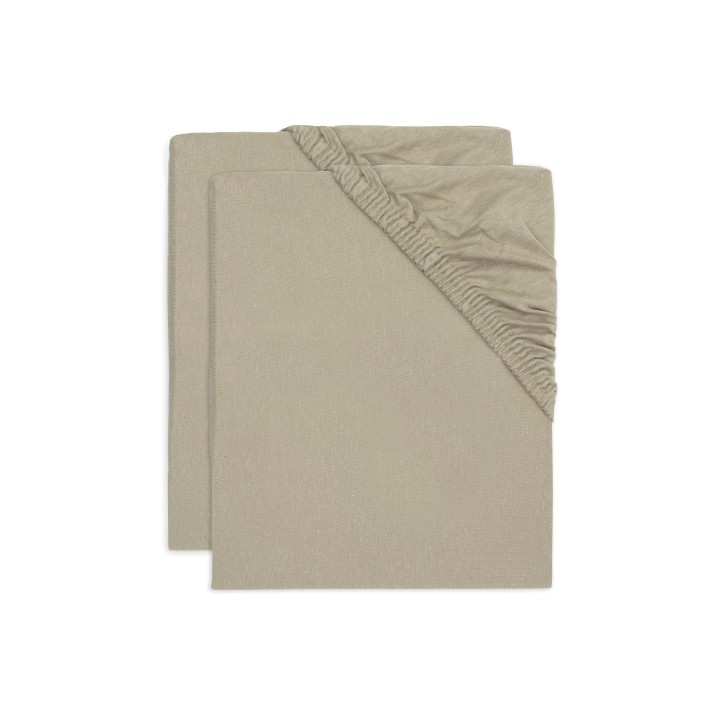 Drap-housse Jersey 2 Unités en coton pour bébé – Jollein