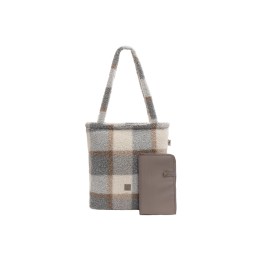 Sac à langer Shopper Check Boucle en polyester pour bébé – Jollein